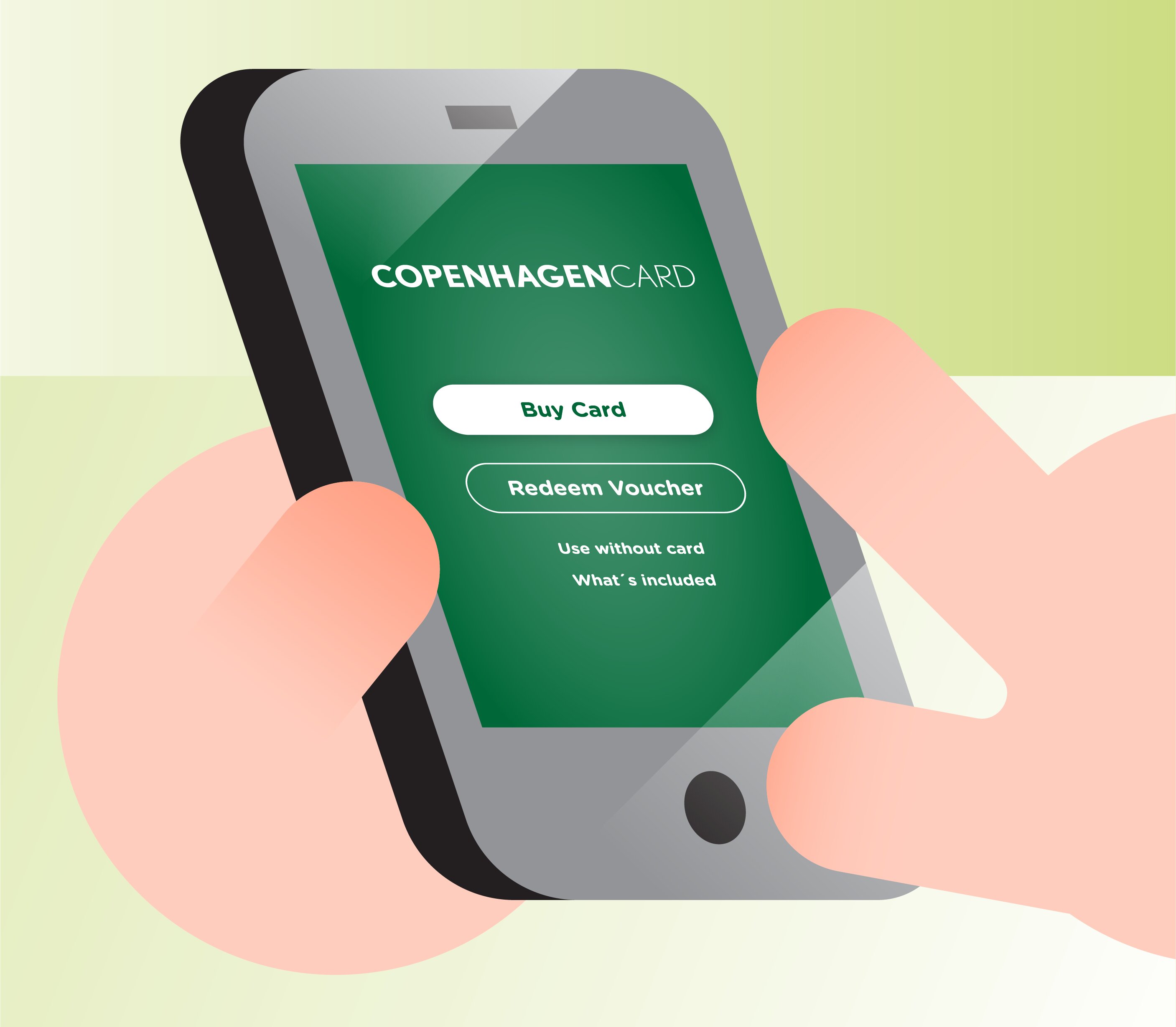 Buy and redeem Copenhagen Card in the app